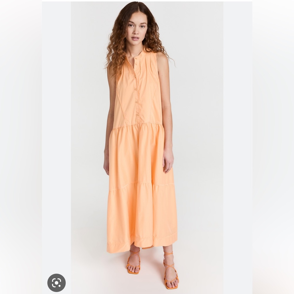 Jonathan Simkhai Ellery Poplin Maxi Dress